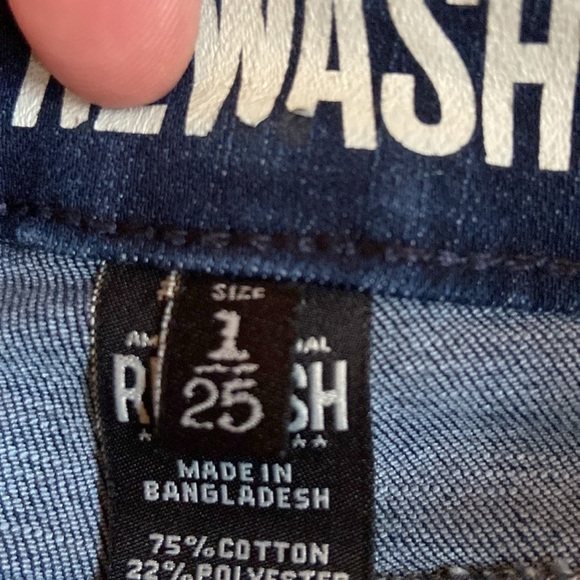 New York rewash brand Los Angeles, high rise size 1 (25) destroyed distressed - Picture 4 of 14
